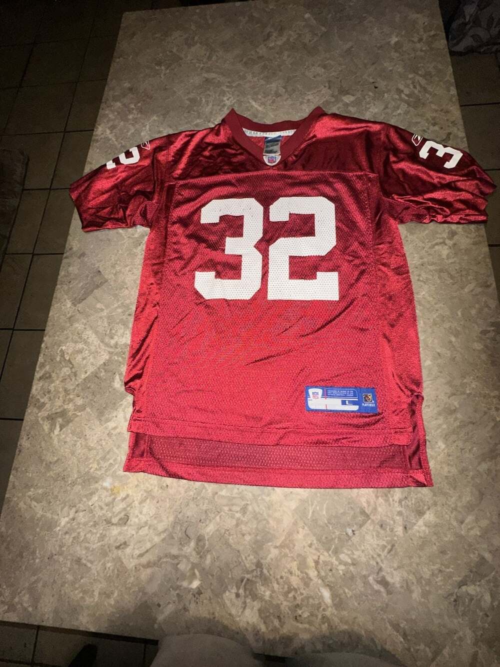 Vintage Reebok Arizona Cardinals 32 James  NFL Jersey Size Large (14-16)